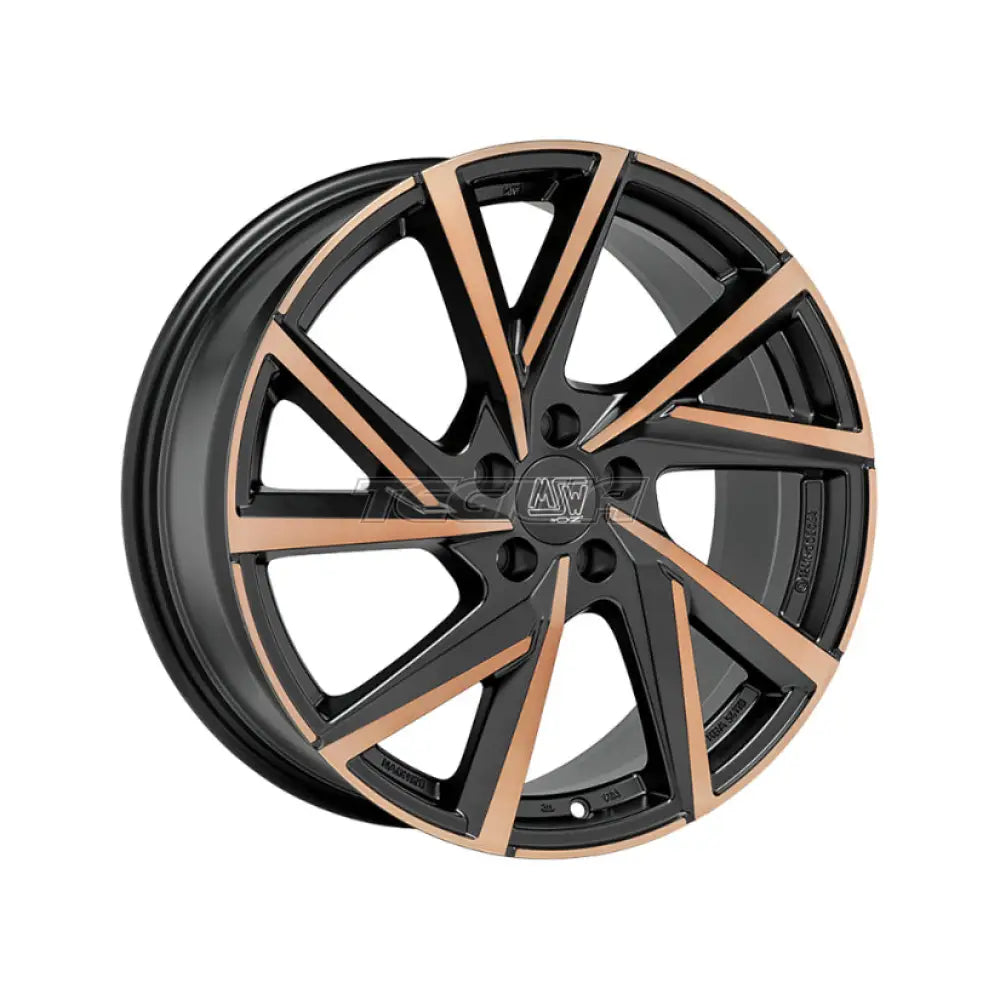 MSW All Season 80-5 Alloy Wheel 19x8 ET45 5x112 Matt Black Copper Fp 57.1mm CB