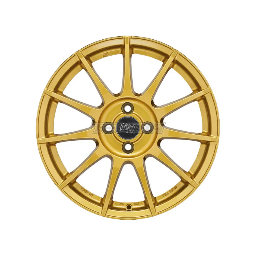 MSW All Season 85 Alloy Wheel 17x7 ET30 4x98 Gold 58.1mm CB