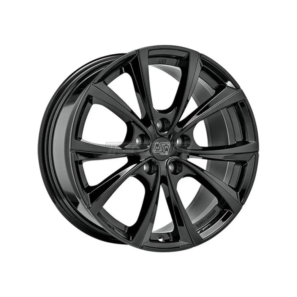 MSW Avantgarde 27T Alloy Wheel 18x8.5 ET40 5x114.3 Gloss Black 64.12mm CB