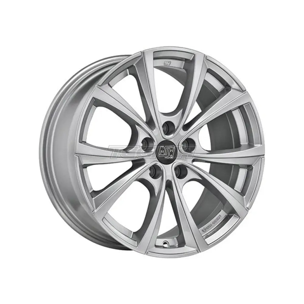 MSW Avantgarde 27T Alloy Wheel 20x9.5 ET45 5x114.3 Full Silver 64.12mm CB