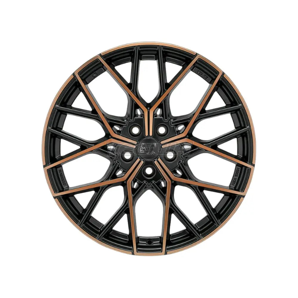 MSW Avantgarde 74 Alloy Wheel 18x8 ET35 5x112 Matt Black Copper Fp 73mm CB