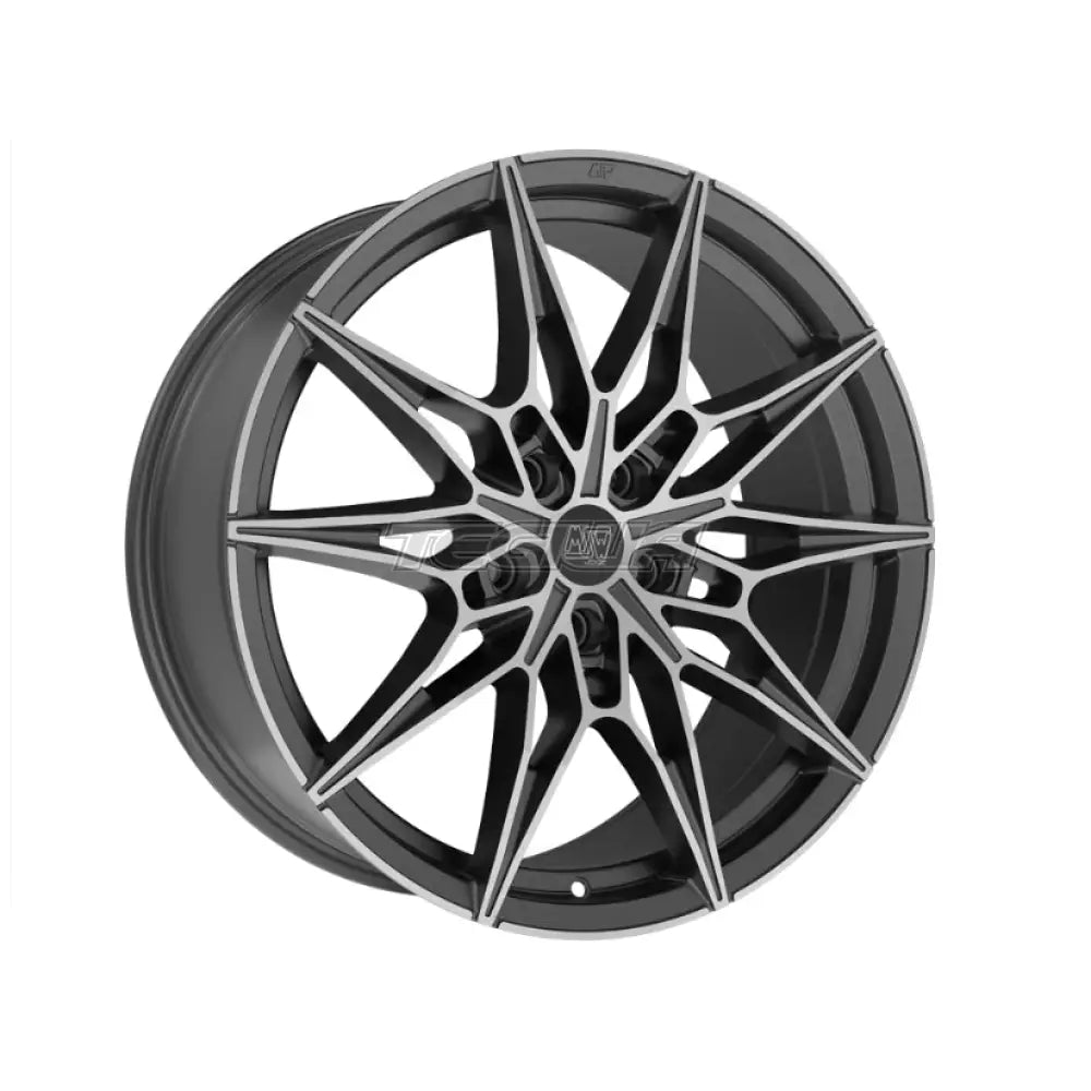 MSW Avantgarde 75 Alloy Wheel 20x8.5 ET34 5x120 Matt Gunmetal Full Polished 72.6mm CB