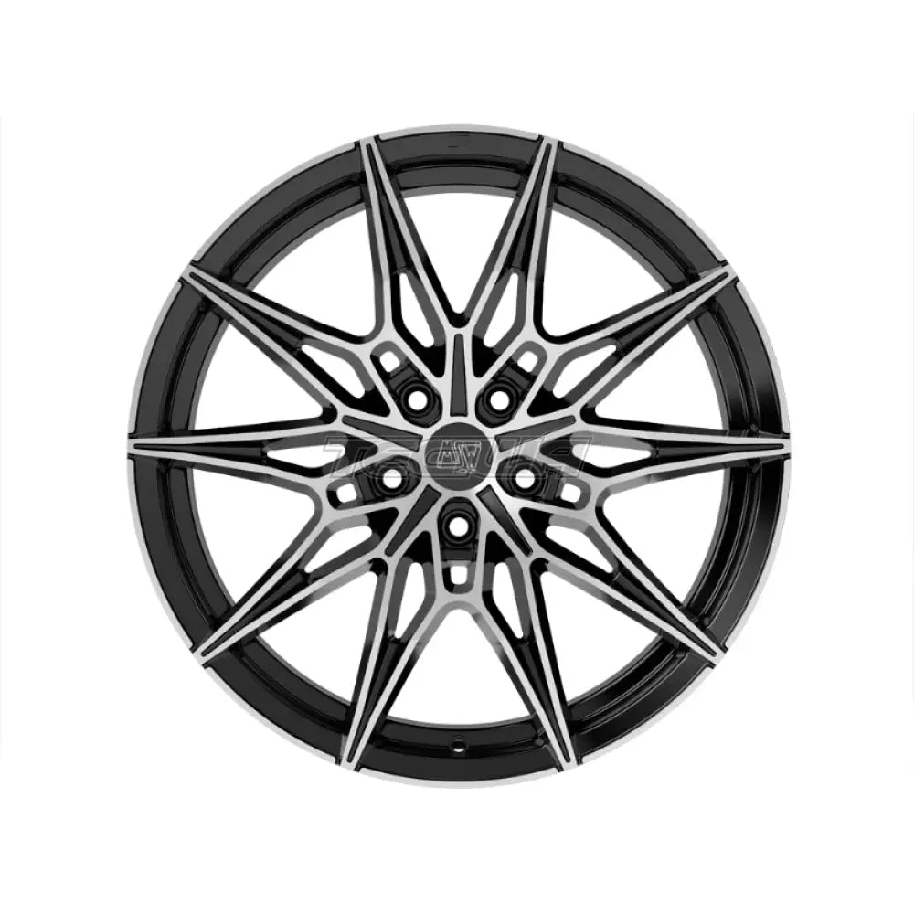 MSW Avantgarde 75 Alloy Wheel 20x8 ET50 5x112 Gloss Black Full Polished 73mm CB