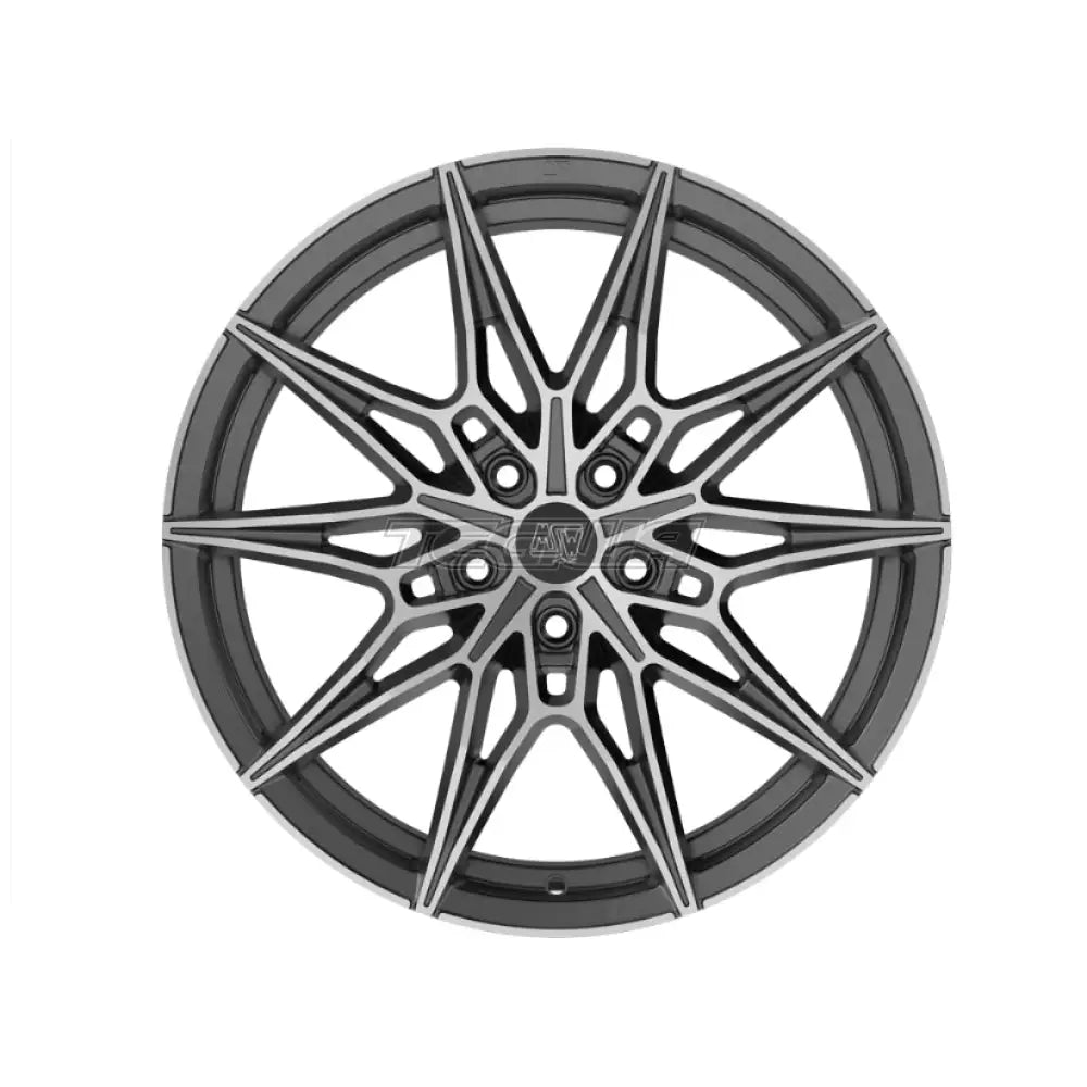 MSW Avantgarde 75 Alloy Wheel 20x9 ET42 5x112 Matt Gunmetal Full Polished 73mm CB