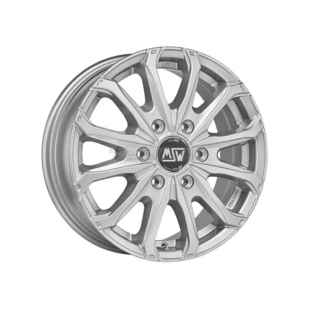 MSW Off-Road & Van 48 Alloy Wheel 16x6.5 ET68 6x125 Full Silver 74.1mm CB