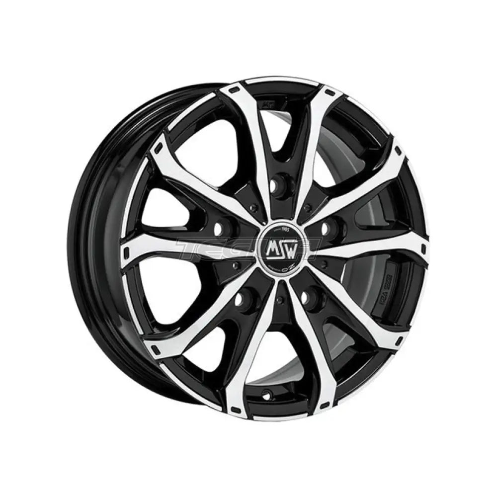 MSW Off-Road & Van 48 Van Alloy Wheel 18x7.5 ET43 5x120 Gloss Black Full Polished 65.1mm CB
