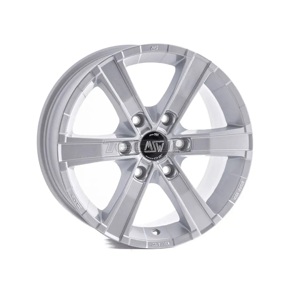MSW Off-Road & Van Sahara 6 MSW Alloy Wheel 18x8 ET35 6x114.3 Full Silver 66.1mm CB