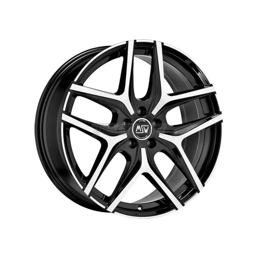 MSW Urban Cross 40 Alloy Wheel 19x9 ET38 5x120 Gloss Black Full Polished 72.6mm CB