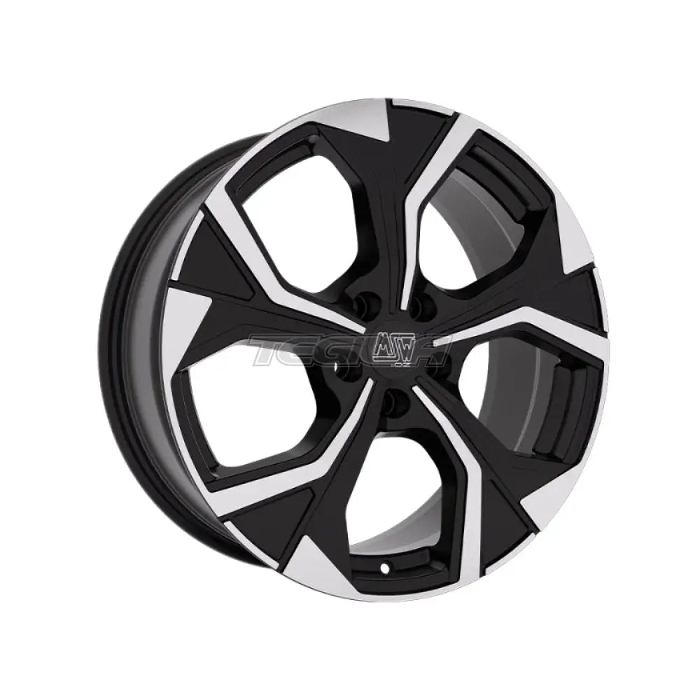 MSW Urban Cross 43 Alloy Wheel 19x8 ET40 5x108 Gloss Black Full Polished 73mm CB