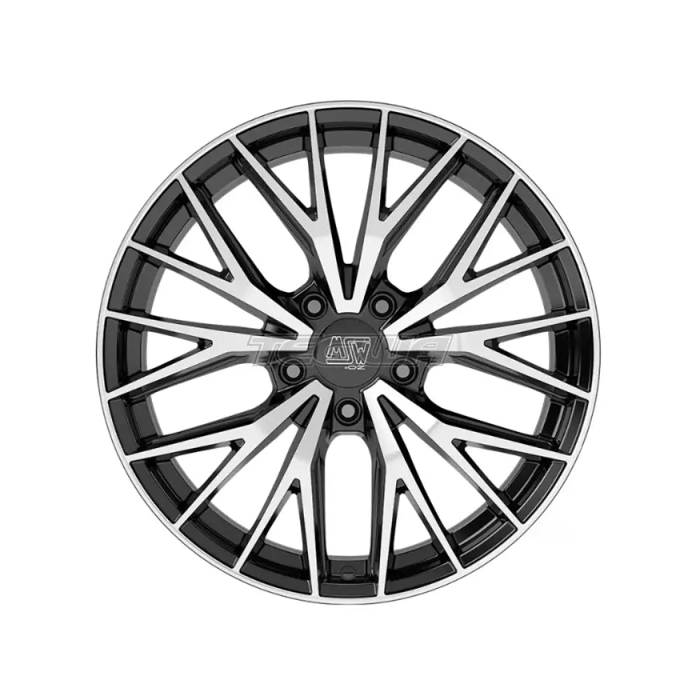 MSW Urban Cross 44 Alloy Wheel 20x9 ET28 5x112 Gloss Black Full Polished 73mm CB