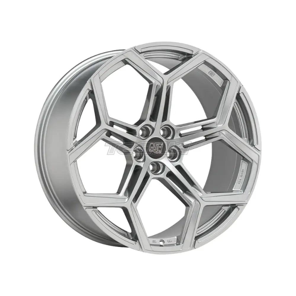 MSW Urban Cross 53 Alloy Wheel 21x10.5 ET19 5x112 Hyper Silver 66.6mm CB
