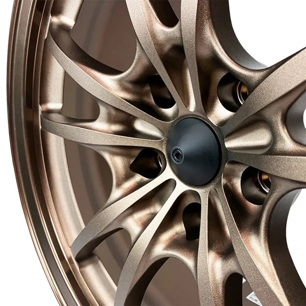 Mugen MF10 Forged Alloy Wheel 18x9.5 ET45 5x120 Anodized Bronze