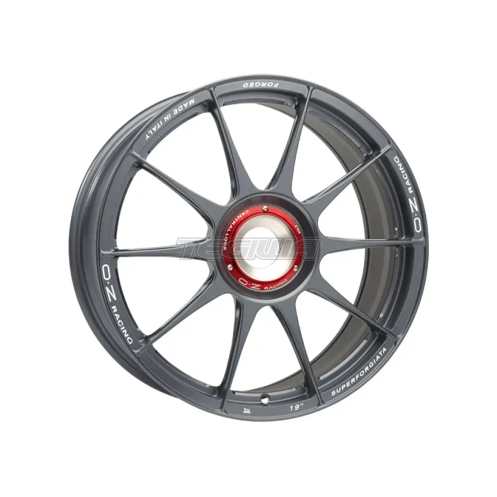 OZ Atelier Forged Superforgiata CL Alloy Wheel 20x11 ET35 10x112 Racing Grey Milled Lettering 81mm CB