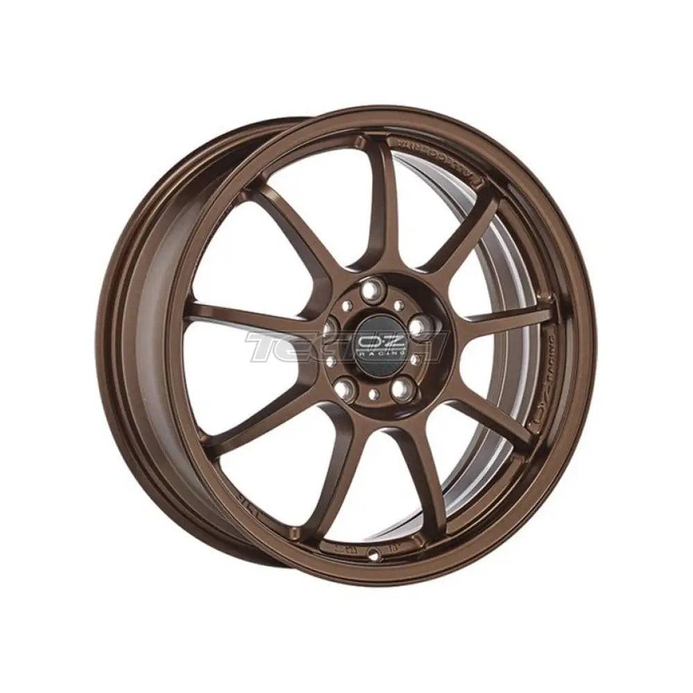 OZ I-Tech Alleggerita HLT 4F Alloy Wheel 16x7 ET37 4x100 Matt Bronze 68mm CB