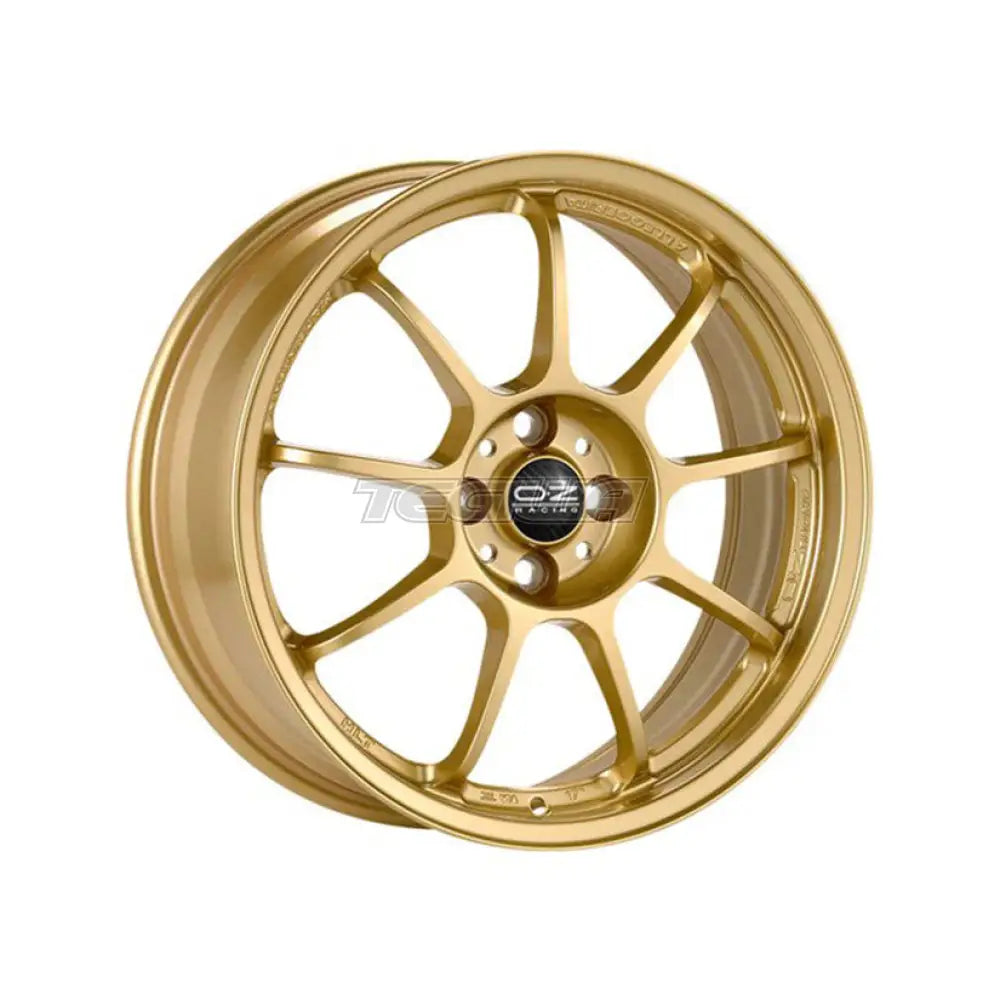 OZ I-Tech Alleggerita HLT 4F Alloy Wheel 16x7 ET42 4x100 Race Gold 68mm CB