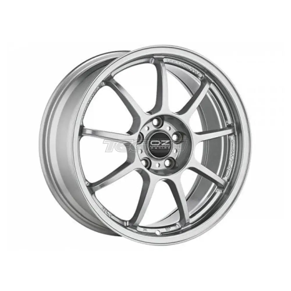 OZ I-Tech Alleggerita HLT 4F Alloy Wheel 17x7 ET44 4x100 Star Silver 68mm CB