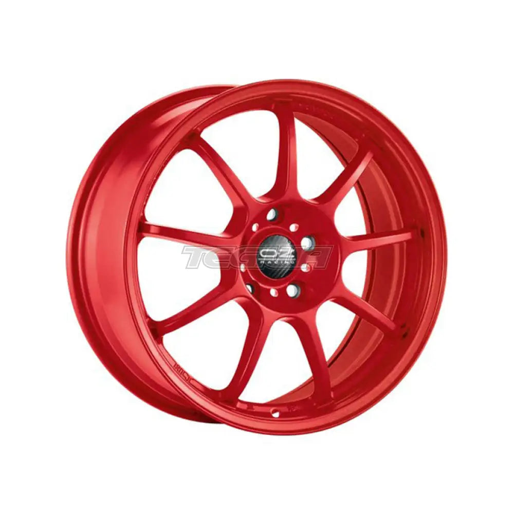 OZ I-Tech Alleggerita HLT 5F Alloy Wheel 17x7.5 ET34 5x98 Red 58.1mm CB