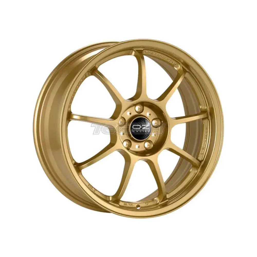 OZ I-Tech Alleggerita HLT 5F Alloy Wheel 17x8.5 ET40 5x120 Race Gold 79mm CB