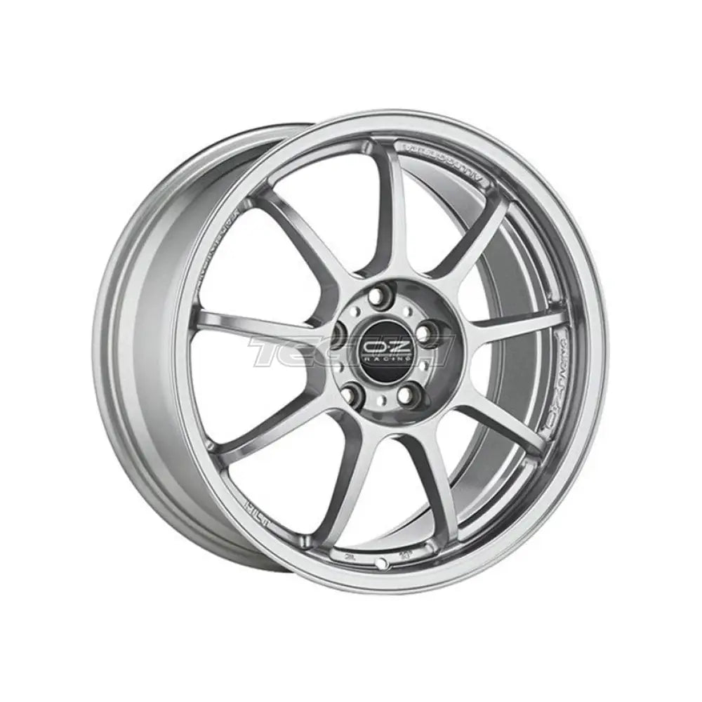OZ I-Tech Alleggerita HLT 5F Alloy Wheel 18x9 ET40 5x120 Star Silver 79mm CB