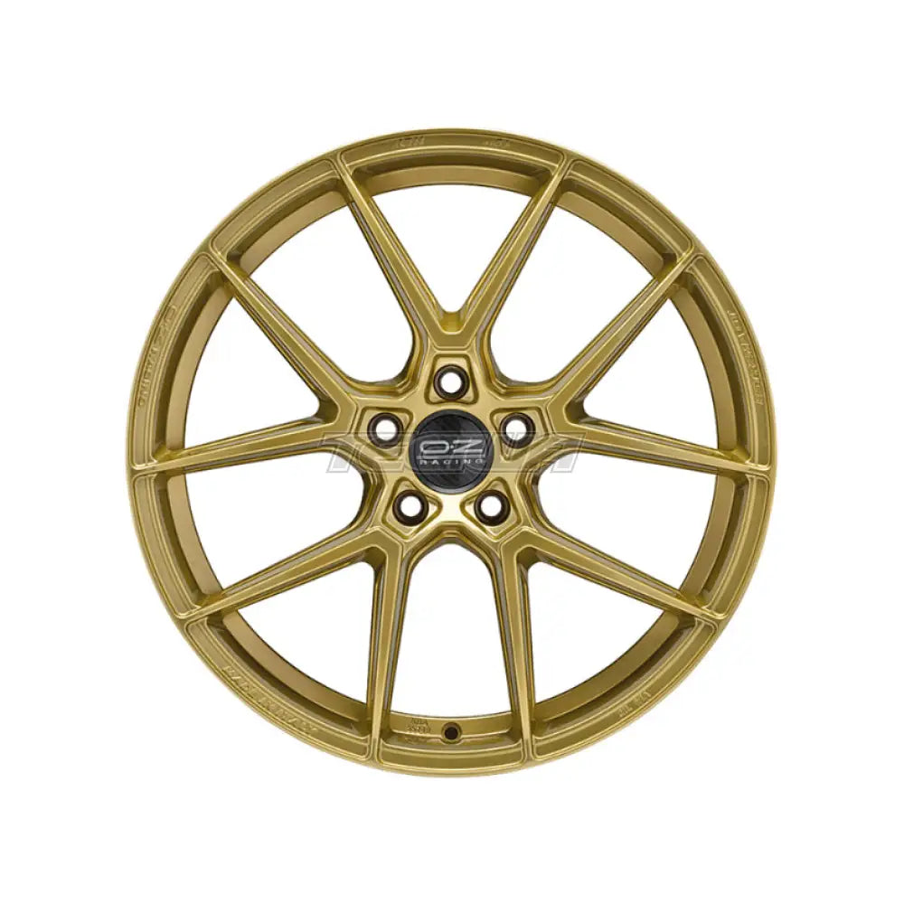 OZ I-Tech Estrema GT HLT Alloy Wheel 18x9 ET41 5x100 Race Gold 68mm CB