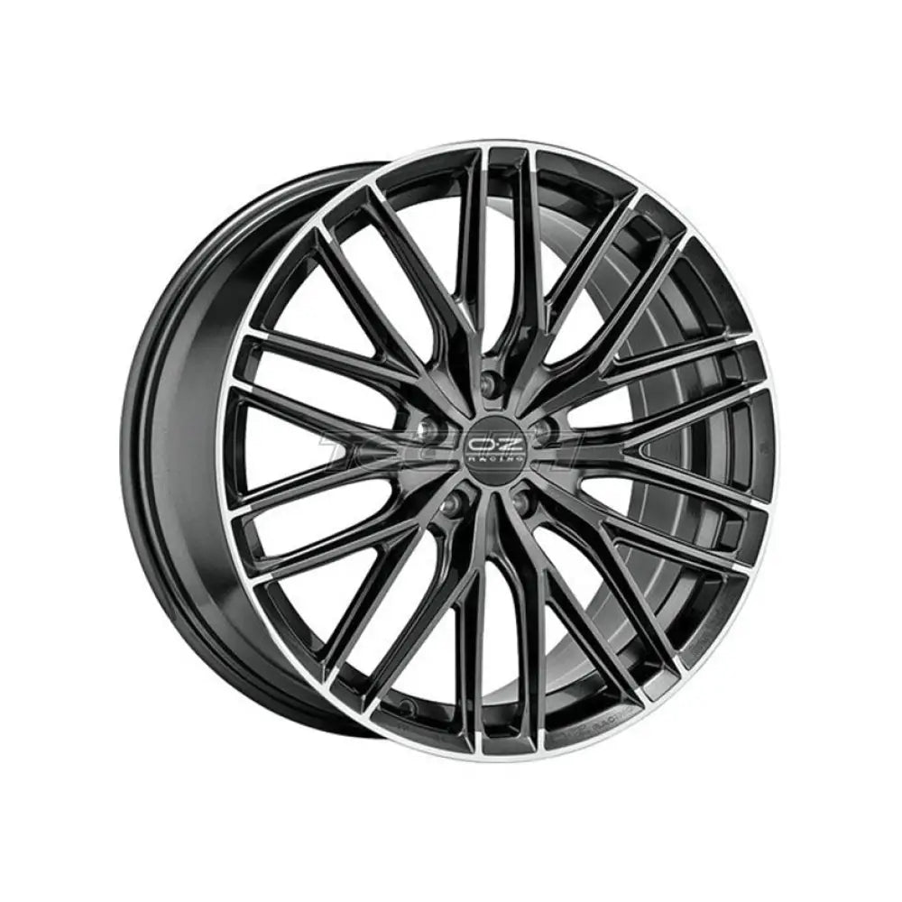 OZ I-Tech Gran Turismo HLT Alloy Wheel 20x10 ET25 5x112 Star Graphite Diamond Lip 75mm CB