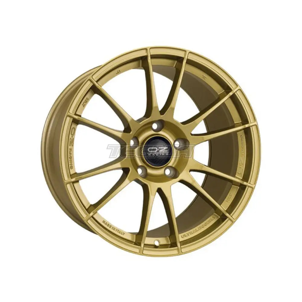OZ I-Tech Ultraleggera HLT Alloy Wheel 19x12 ET51 5x130 Race Gold 71.5mm CB