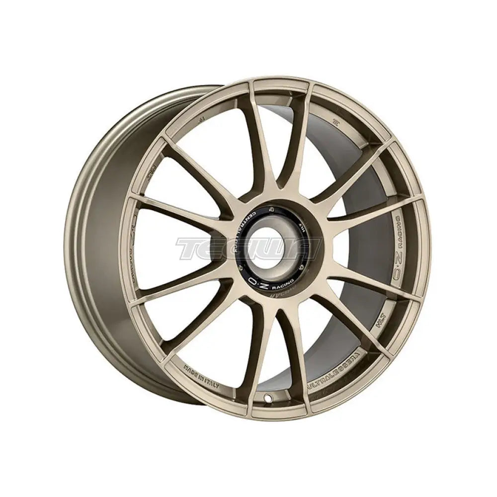 OZ I-Tech Ultraleggera HLT CL Alloy Wheel 19x12 ET48 15x130 White Gold 84mm CB