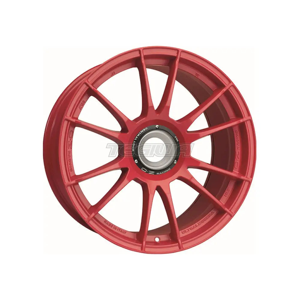 OZ I-Tech Ultraleggera HLT CL Alloy Wheel 20x8.5 ET61 15x130 Red 84mm CB