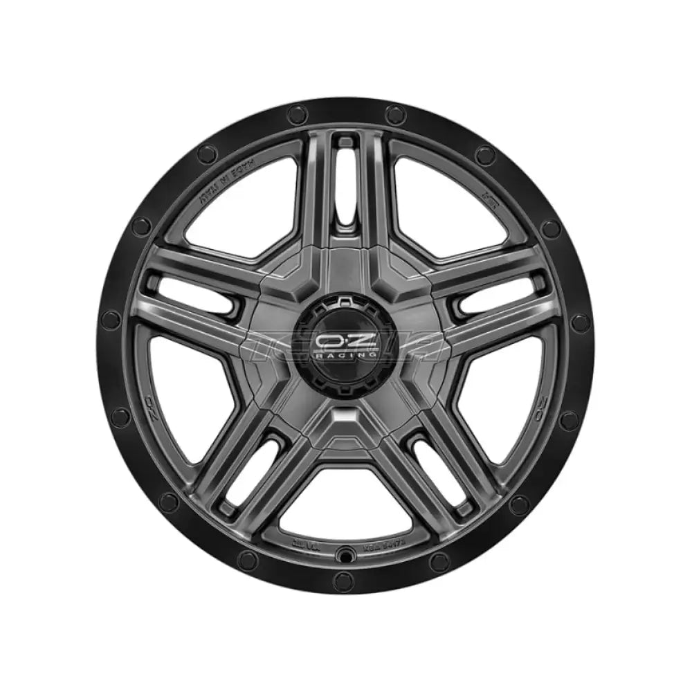 OZ Perform SUV-Offroad Rally Adventure Alloy Wheel 17x8 ET45 6x130 Matt Graphite Black Lip 84.06mm CB