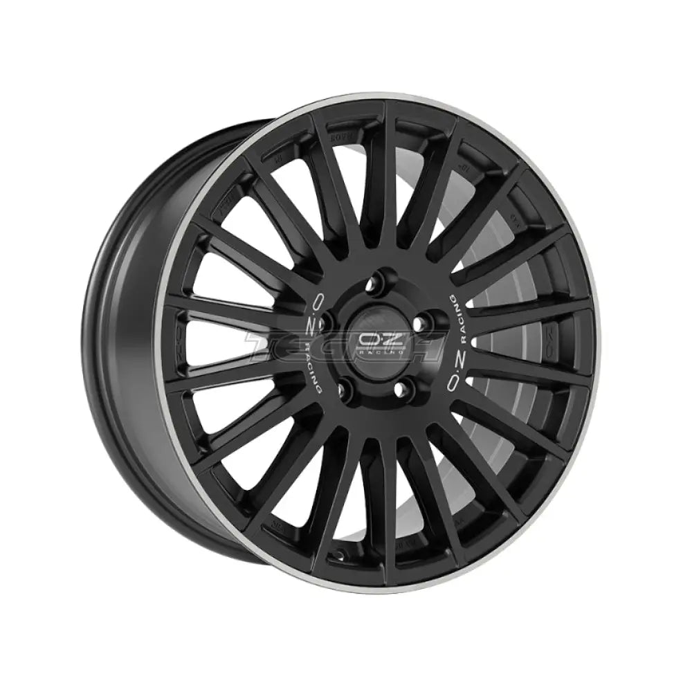 OZ Perform SUV-Offroad Rally Desert Alloy Wheel 18x8 ET41 6x139.7 Matt Black Silver Lettering Diamond Lip 106.1mm CB