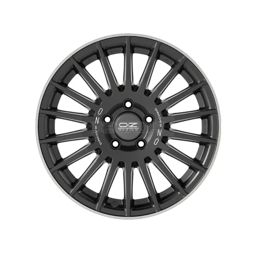 OZ Perform SUV-Offroad Rally Desert Alloy Wheel 18x8 ET45 6x130 Matt Black Silver Lettering Diamond Lip 84.06mm CB