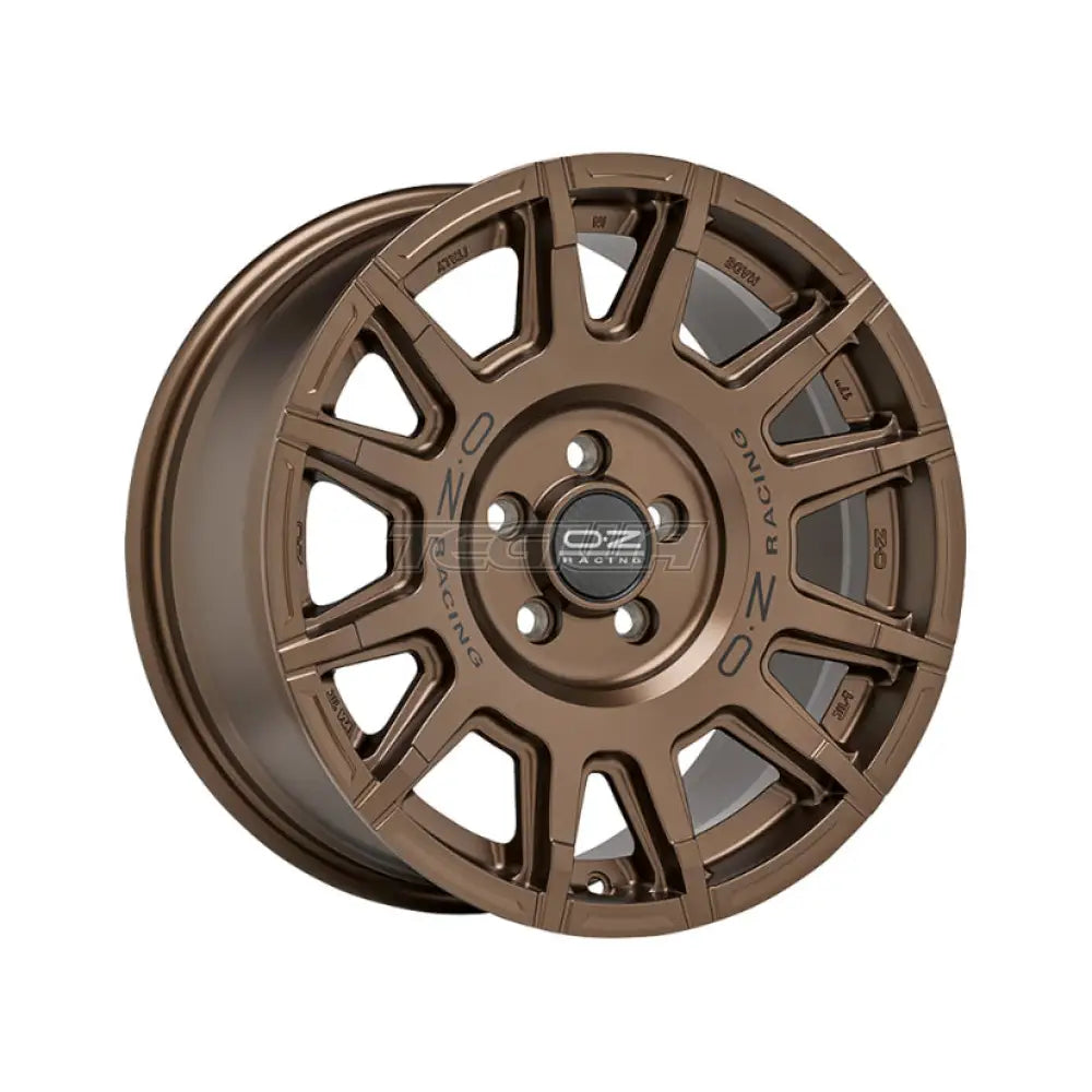 OZ Perform SUV-Offroad Rally Legend Alloy Wheel 17x8 ET20 5x127 Matt Bronze Black Lettering 71.6mm CB