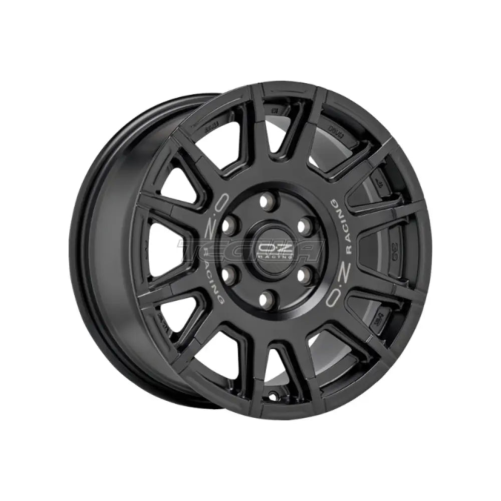 OZ Perform SUV-Offroad Rally Legend Alloy Wheel 17x8 ET37 6x130 Matt Black Dark Lettering 84.06mm CB