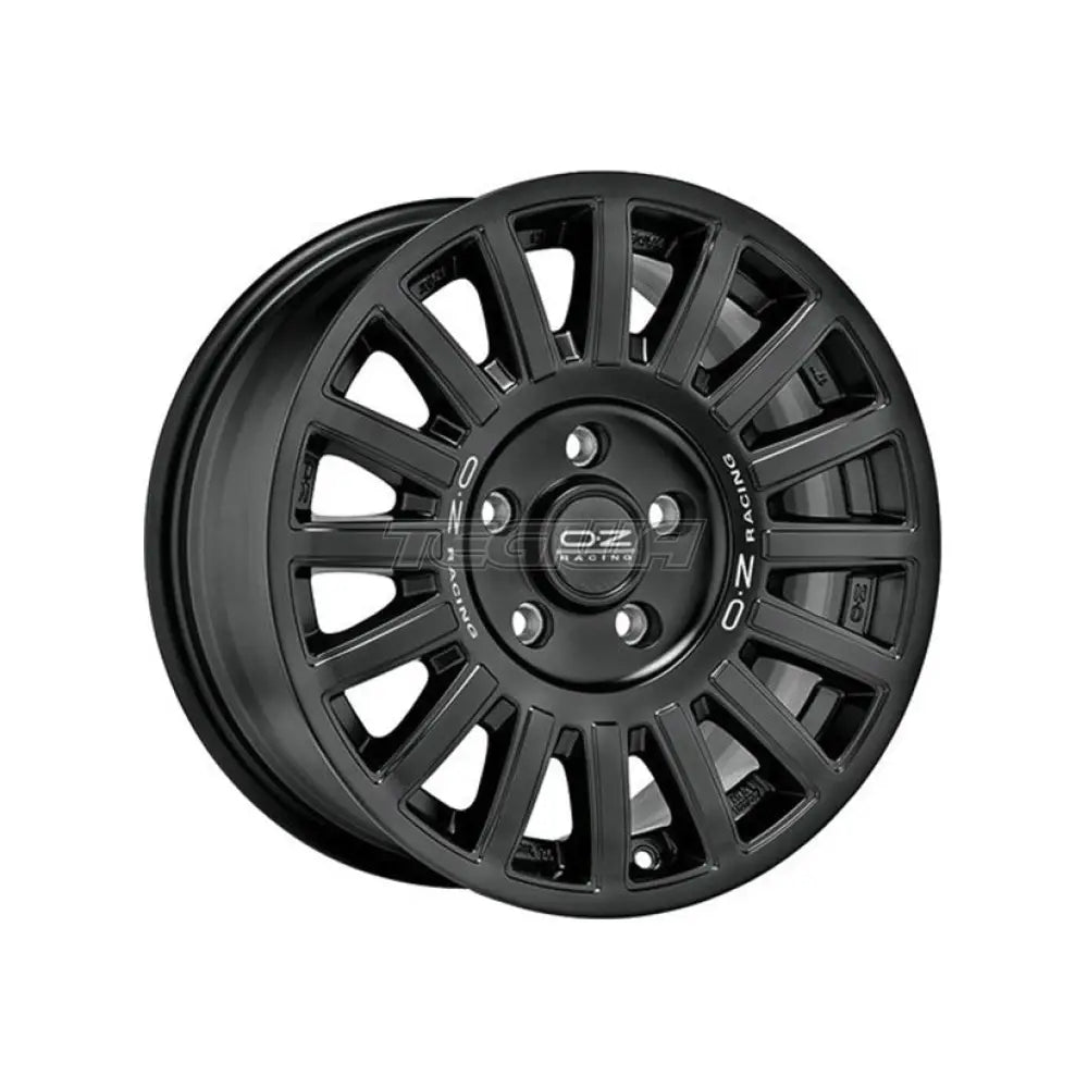 OZ Perform SUV-Offroad Rally Raid Alloy Wheel 17x8 ET35 6x120 Matt Black Silver Lettering 74.6mm CB