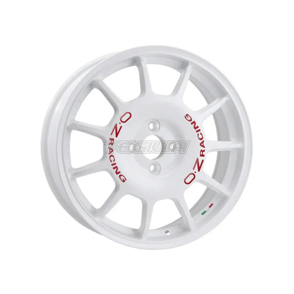 OZ Sport Leggenda Alloy Wheel 17x7 ET30 4x100 Race White Red Lettering 68mm CB