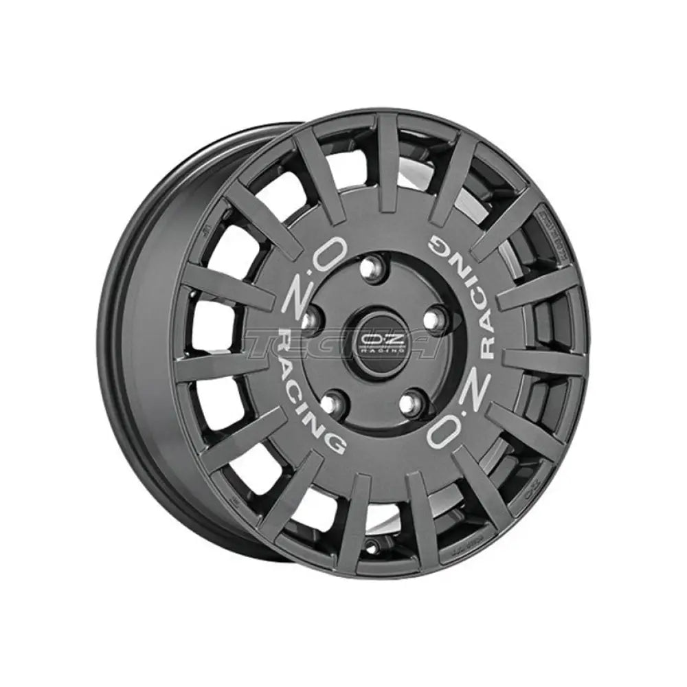 OZ Sport Rally Racing Van Alloy Wheel 18x8 ET56 5x120 Dark Graphite Silver Lettering 65.1mm CB