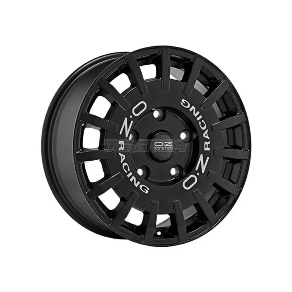 OZ Sport Rally Racing Van Alloy Wheel 18x8 ET56 5x120 Matt Black Silver Lettering 65.1mm CB