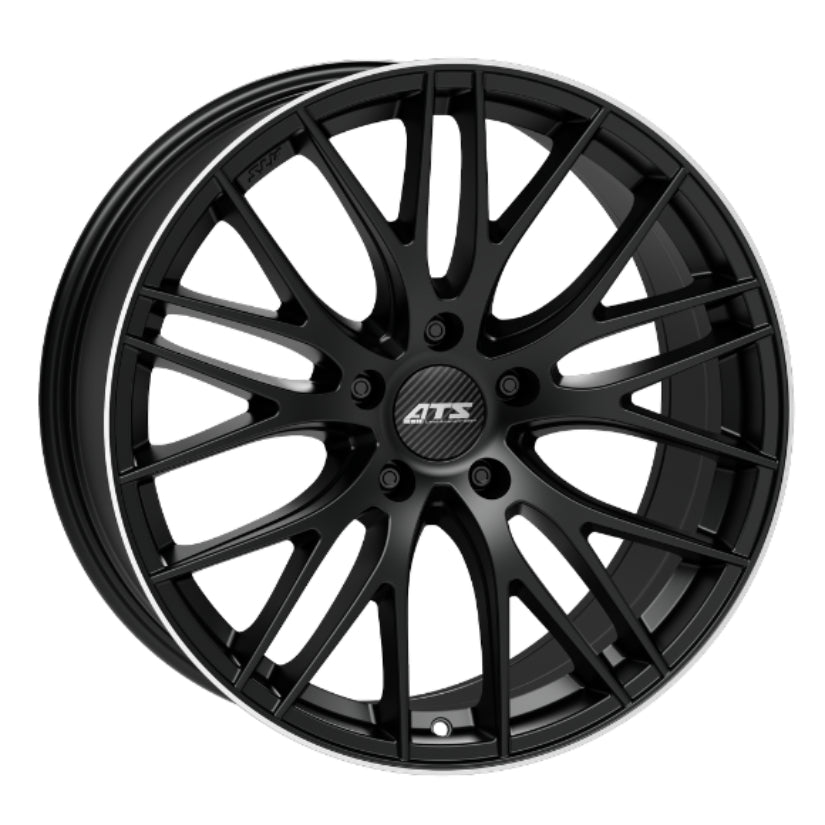 ATS Perfektion Alloy Wheel 18x8 ET42 5x112 Racing Black Polished 70.1mm CB