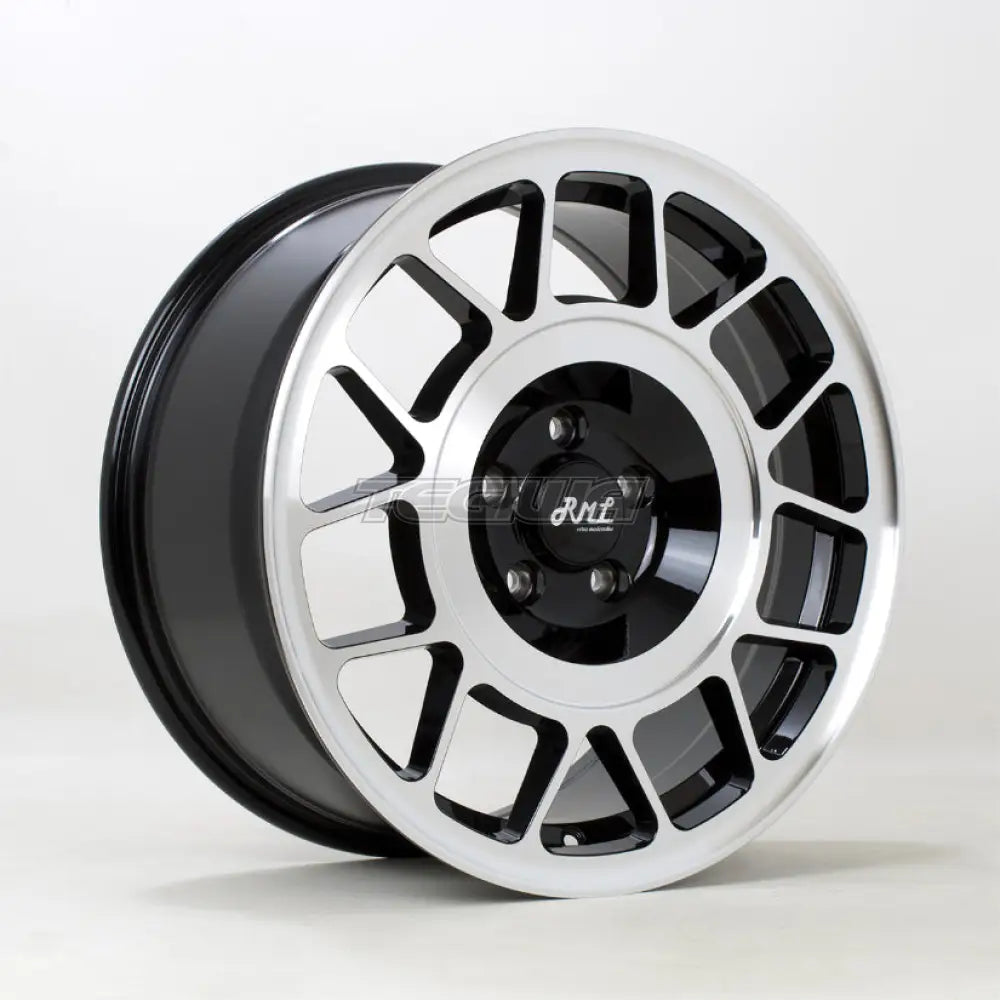 RML Snowflake Alloy Wheel 18x8.5 ET35 5x100 Gloss Black Polished Face 57.1mm CB