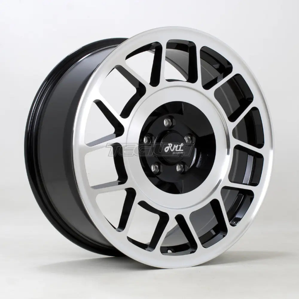 RML Snowflake Alloy Wheel 19x8.5 ET45 5x112 Gloss Black Polished Face 66.6mm CB