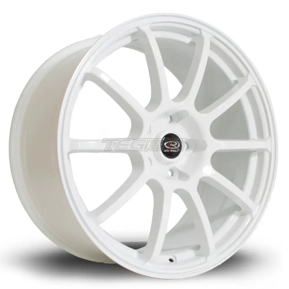 Rota Force Alloy Wheel 18x8.5 ET45 5x112 White 73mm CB