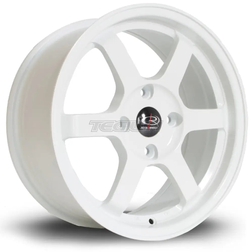 Rota Grid Alloy Wheel 16x7 ET40 5x114 White 73mm CB