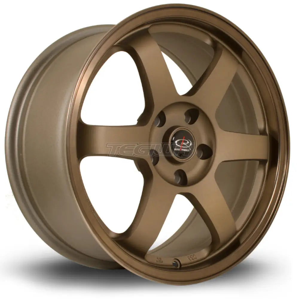 Rota Grid Alloy Wheel 17x8 ET42 5x114 Speed Bronze 73mm CB