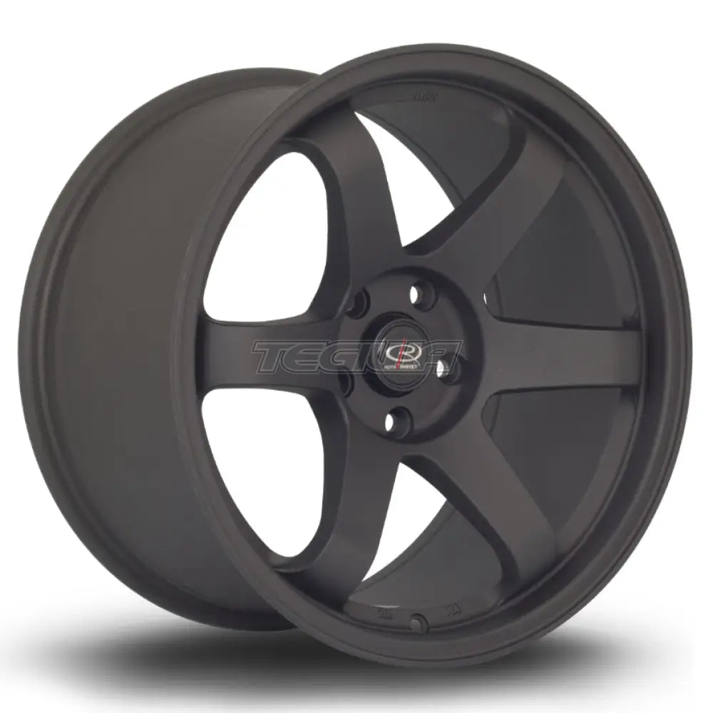 Rota Grid Alloy Wheel 18x10 ET15 5x114 Flat Black 2 73mm CB