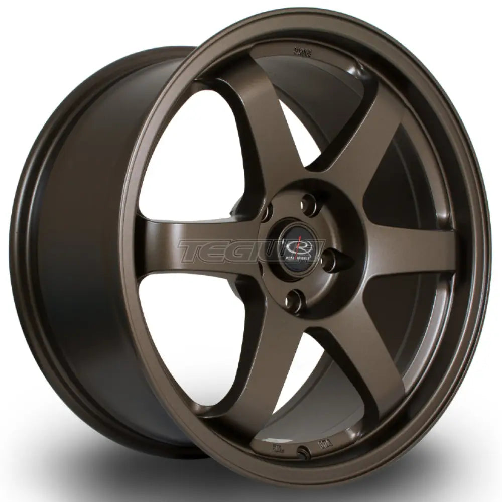 Rota Grid Alloy Wheel 18x8.5 ET30 5x114 Matt Bronze 3 73mm CB