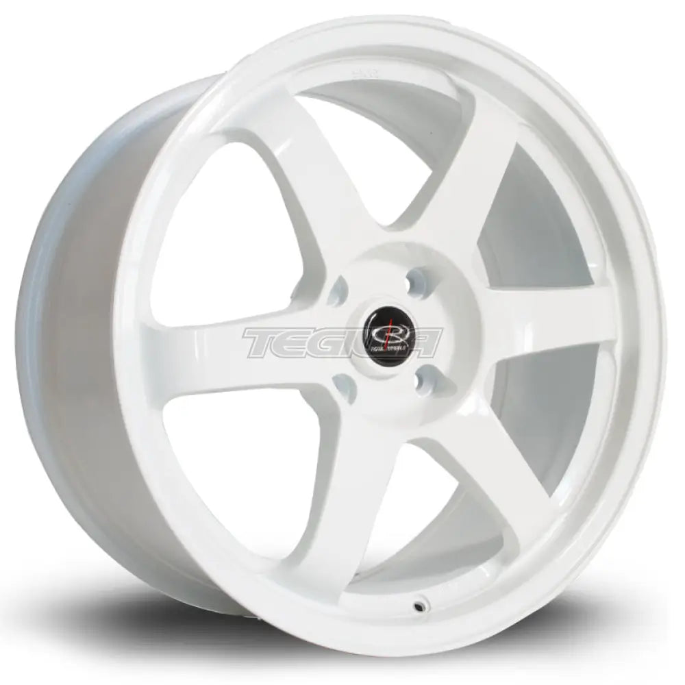 Rota Grid Alloy Wheel 18x8.5 ET35 5x114 White 73mm CB