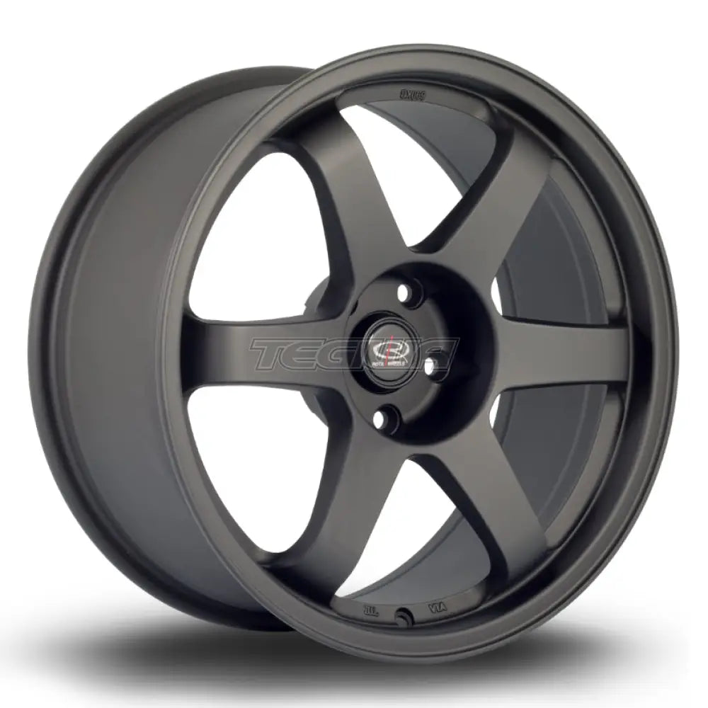 Rota Grid Alloy Wheel 18x8.5 ET44 5x112 Flat Black 2 73mm CB
