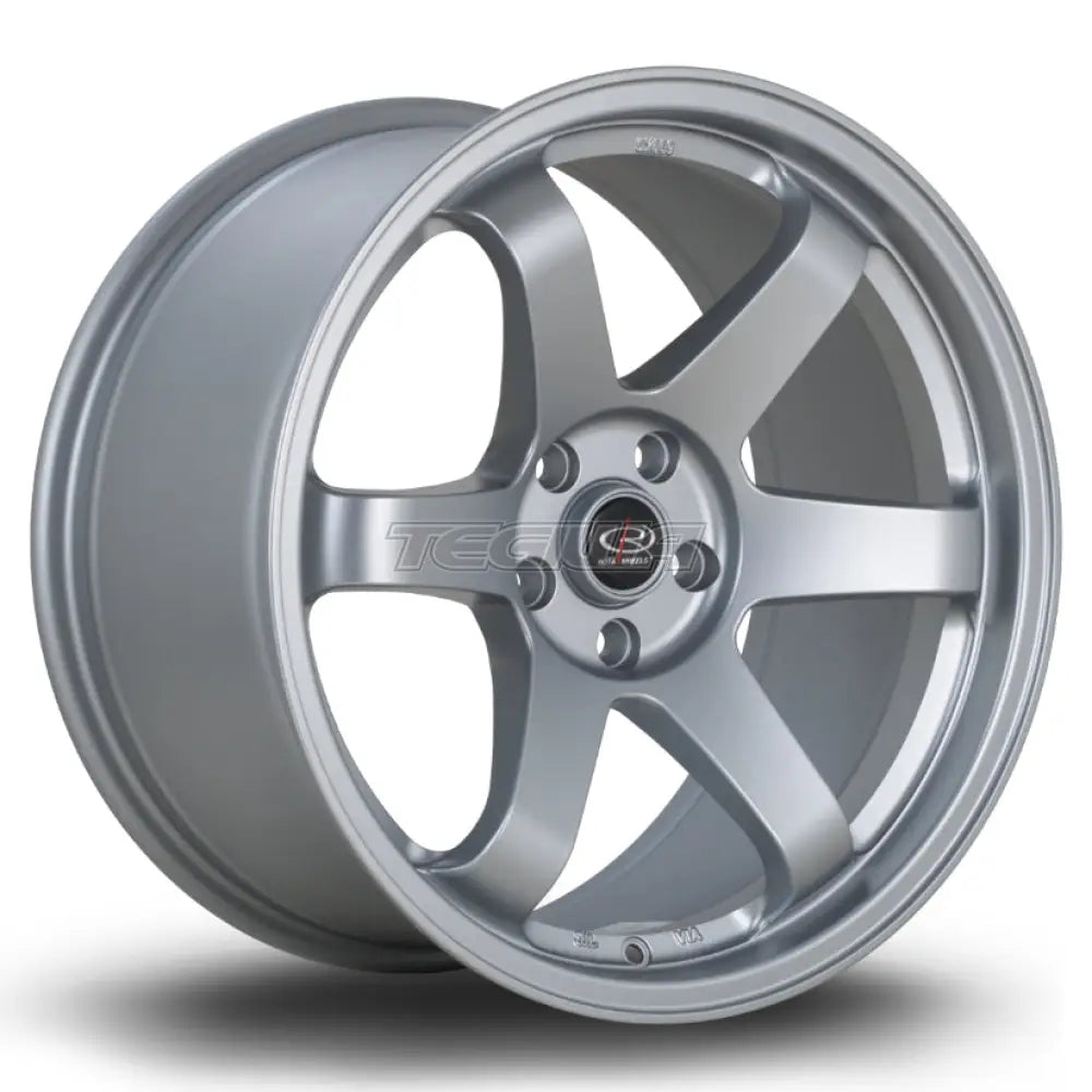 Rota Grid Alloy Wheel 18x9.5 ET35 5x108 Granite Silver 73mm CB