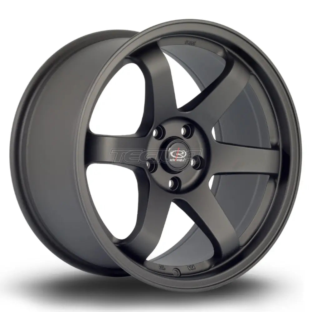 Rota Grid Alloy Wheel 18x9.5 ET35 5x120 Flat Black 2 76.1mm CB