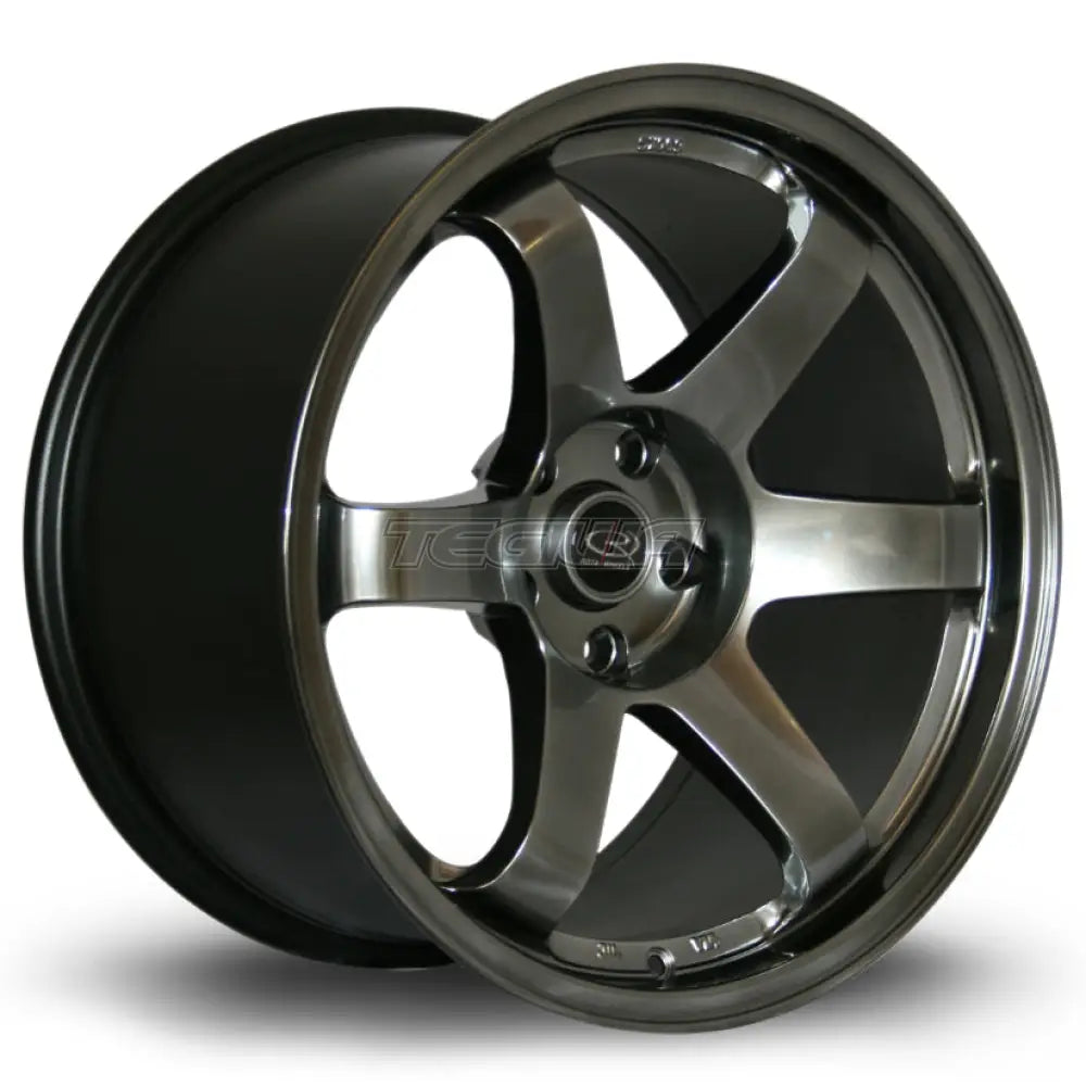 Rota Grid Alloy Wheel 18x9.5 ET38 5x100 Hyper Black 73mm CB